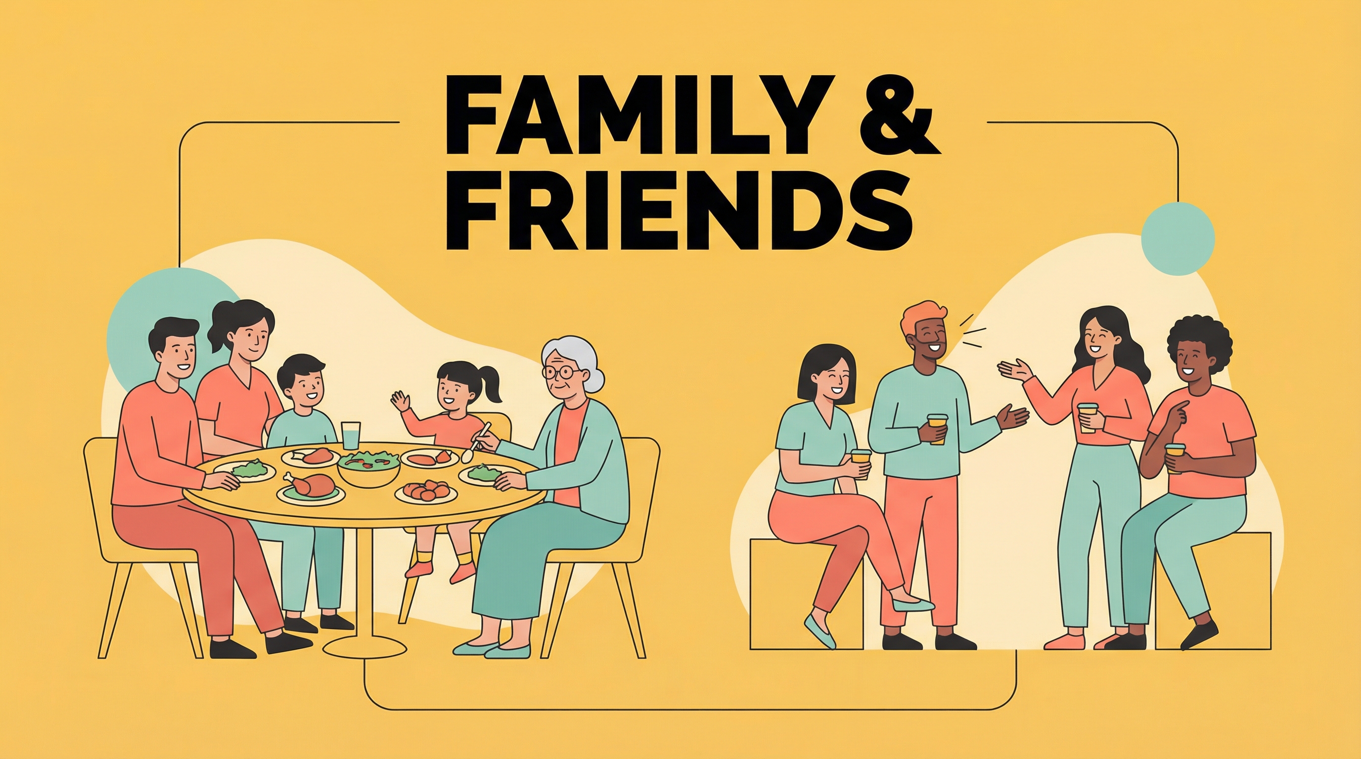 Conversação: Família e Amigos