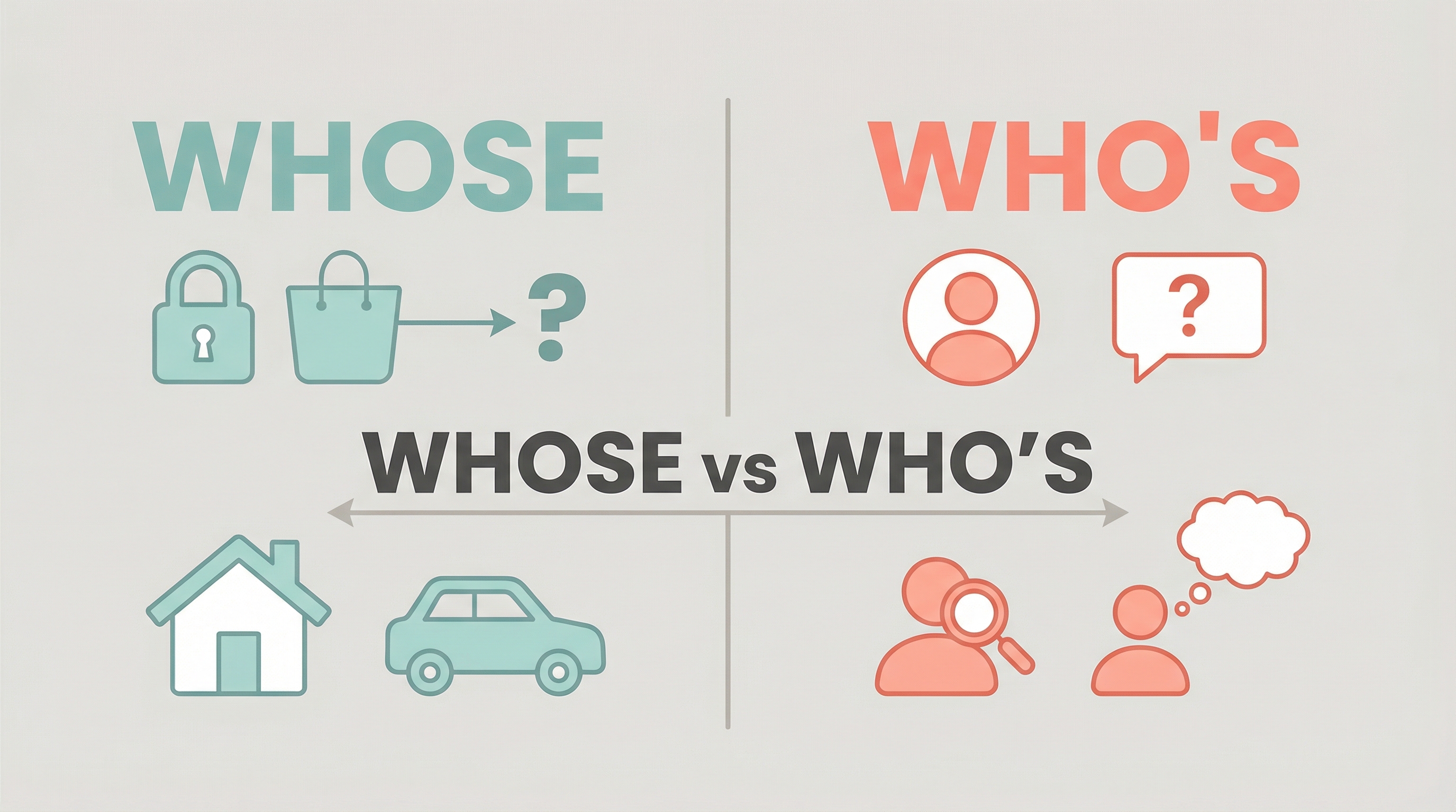 Quiz 8: Whose vs. Who`s